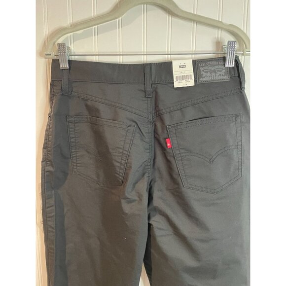 Levi’s Black High-Waisted Tapered Leg Mom Jeans Size 29x30 - Picture 4 of 13